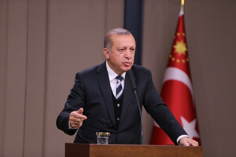 Turecký prezident Recep Tayyip Erdogan.
