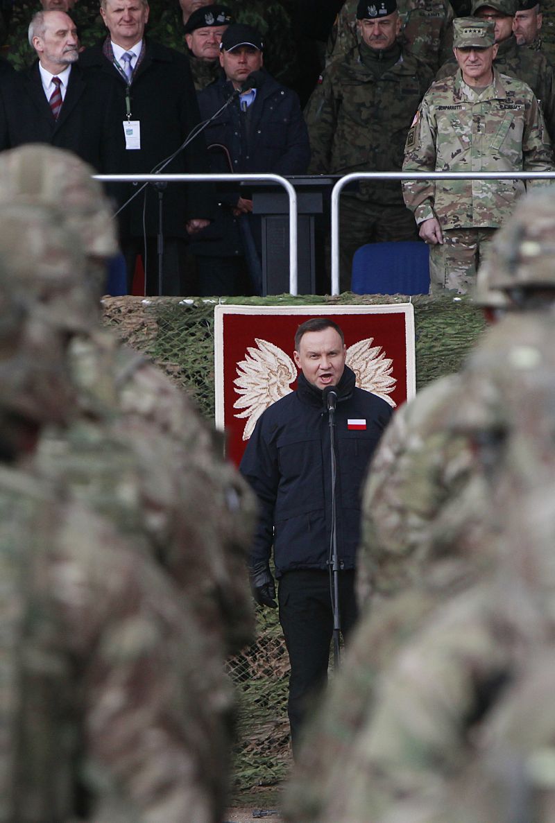 Polský prezident Andrzej Duda.