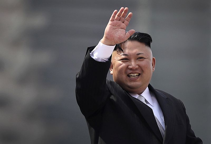 Severokorejský vůdce Kim Čong-un.