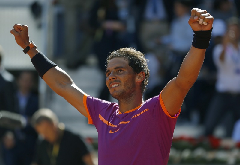 Španělský tenista Rafael Nadal. Španělský tenista Rafael Nadal.