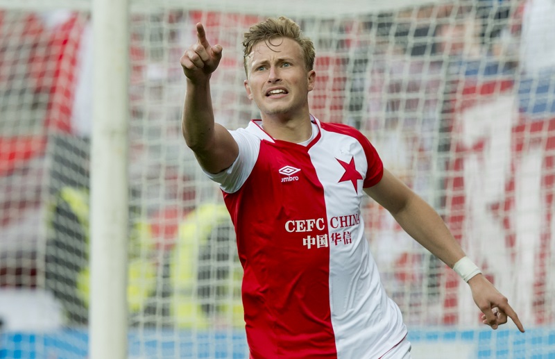 Fotbalista Slavie Praha Antonín Barák. Fotbalista Slavie Praha Antonín Barák.