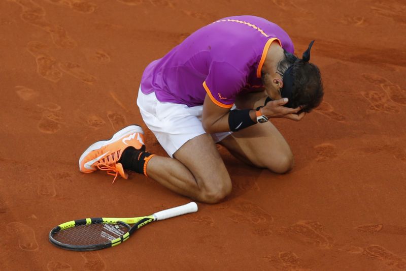 Tenista Rafael Nadal. Tenista Rafael Nadal.
