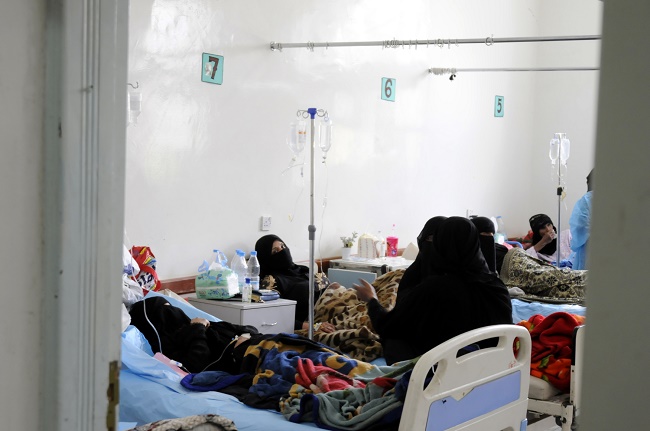 Jemen zasáhla cholera. Jemen zasáhla cholera.