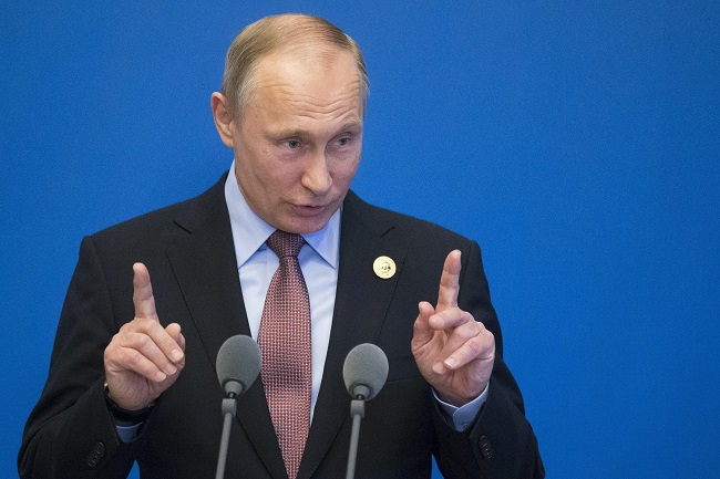 Ruský prezident Vladimir Putin. Ruský prezident Vladimir Putin.