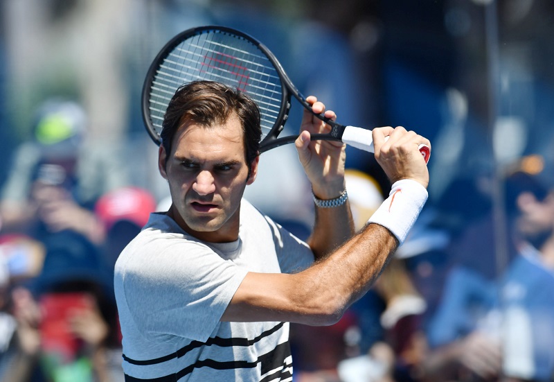 Švýcarský tenista Roger Federer. Švýcarský tenista Roger Federer.