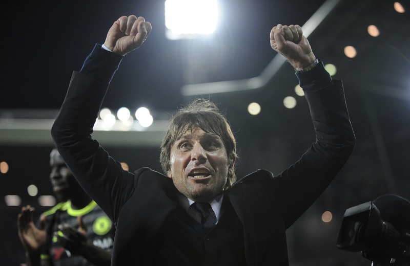 Italský manažer Chelsea Antoni Conte. Italský manažer Chelsea Antoni Conte.