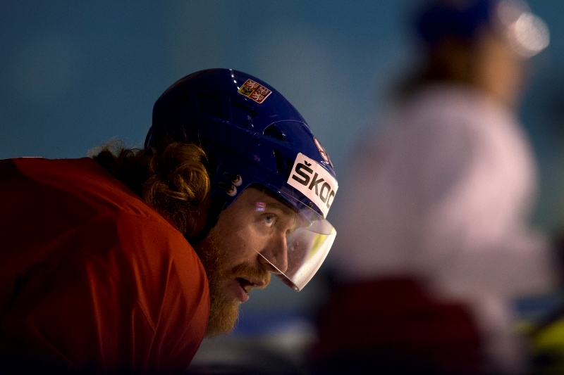 Kapitán české hokejové reprezentace Jakub Voráček