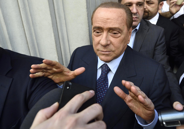 Bývalý premiér Silvio Berlusconi.