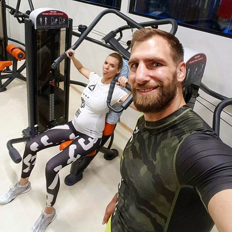 Hana Mašlíková s manželem.