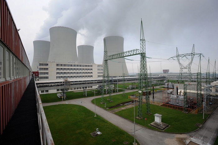 Jaderná elektrárna Temelín.