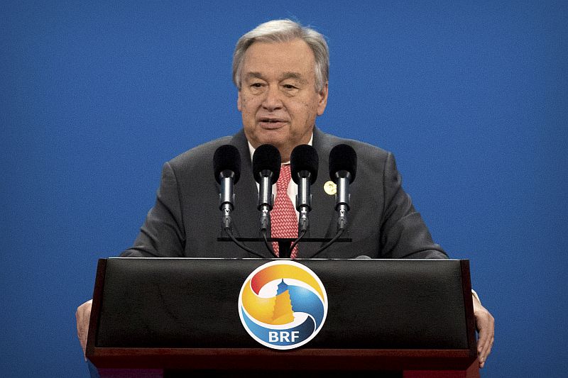 Generální tajemník OSN António Guterres.
