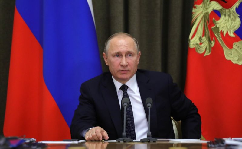Ruský prezident Vladimir Putin.