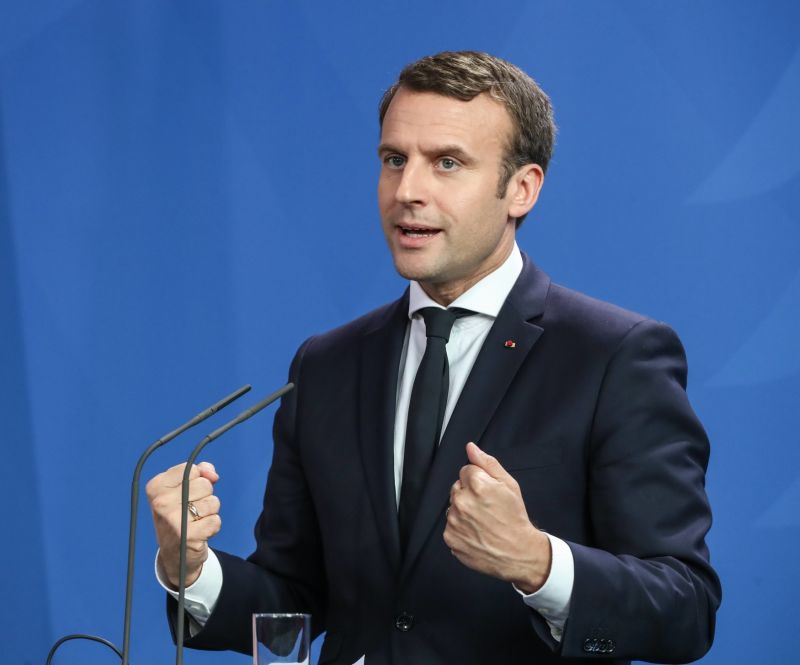 Emmanuel Macron.