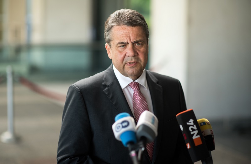 Německý ministr zahraničí Sigmar Gabriel (SPD).