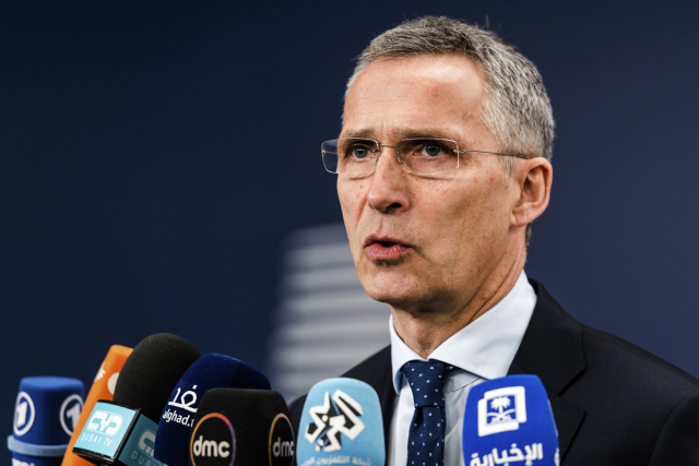 Generální tajemník aliance Jens Stoltenberg.