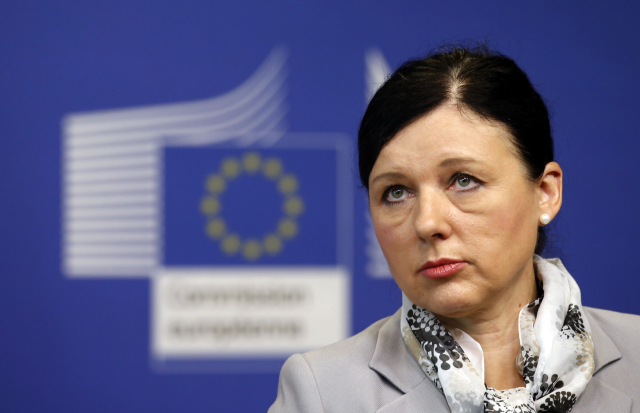 Eurokomisařka Věra Jourová.