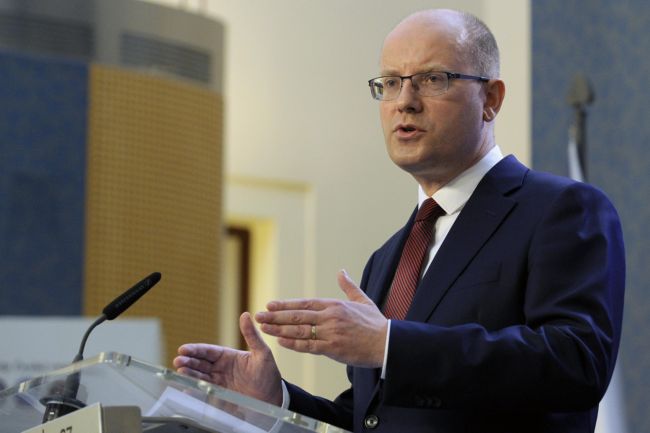 Premiér Bohuslav Sobotka.
