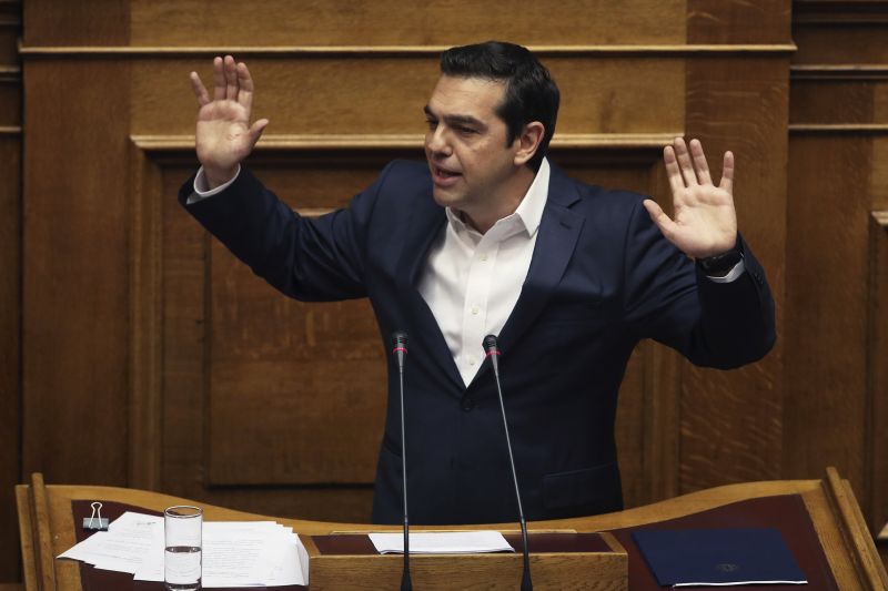 Řecký premiér Alexis Tsipras.