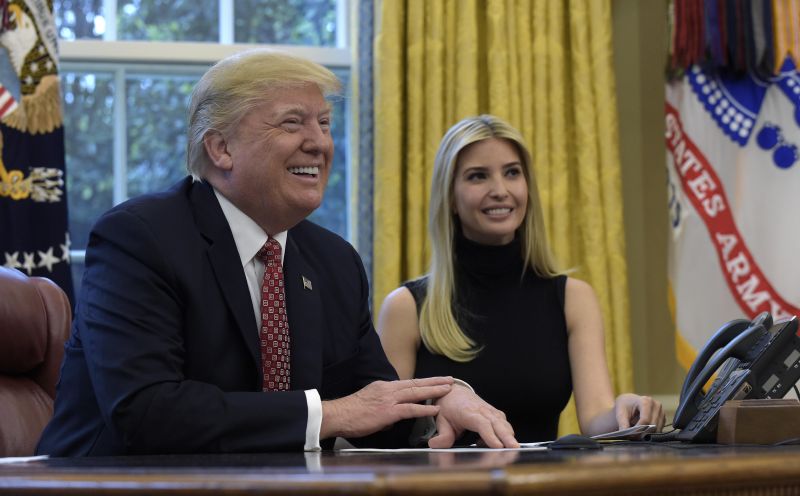 Donald Trump a jeho dcera Ivanka. Donald Trump a jeho dcera Ivanka.