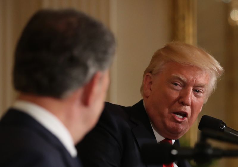 Americký prezident Donald Trump. Americký prezident Donald Trump.