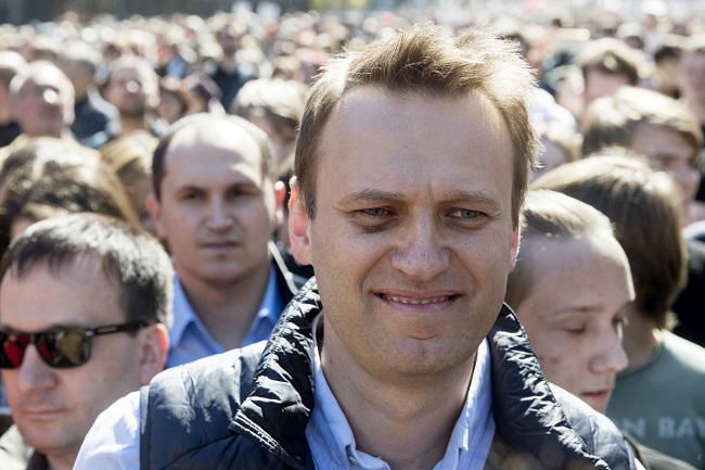 Alexej Navalnyj, ruský právník a politický opoziční aktivista. Alexej Navalnyj, ruský právník a politický opoziční aktivista.
