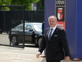 Andrej Kiska, slovenský prezident.