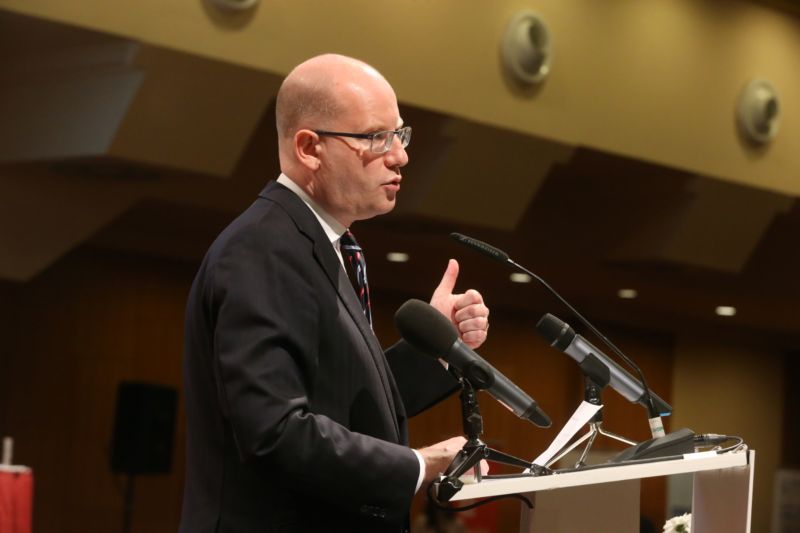 Premiér Bohuslav Sobotka.