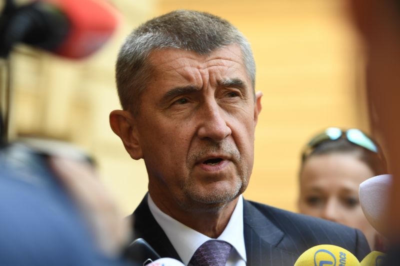 Ministr financí Andrej Babiš. Ministr financí Andrej Babiš.