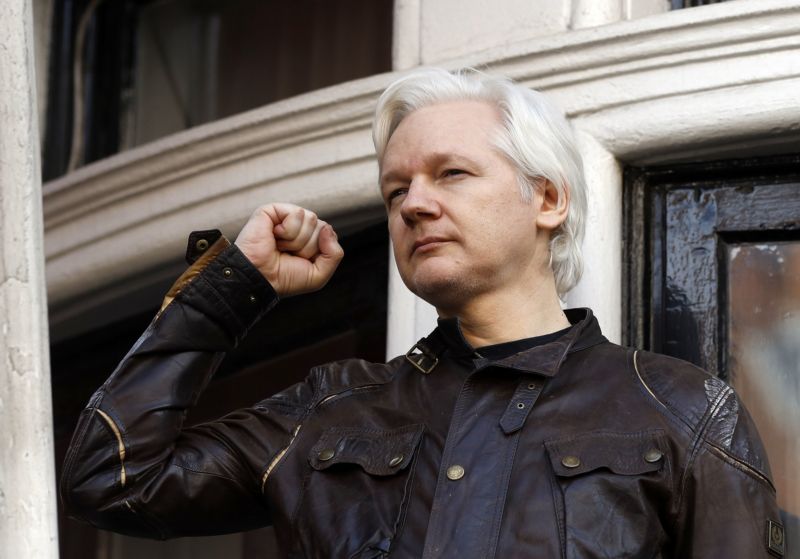 Julian Assange.