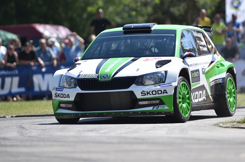 Jan Kopecký v Rallye Český Krunlov. Jan Kopecký v Rallye Český Krunlov.