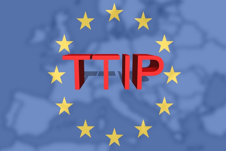 Transatlantické obchodní a investiční partnerství.