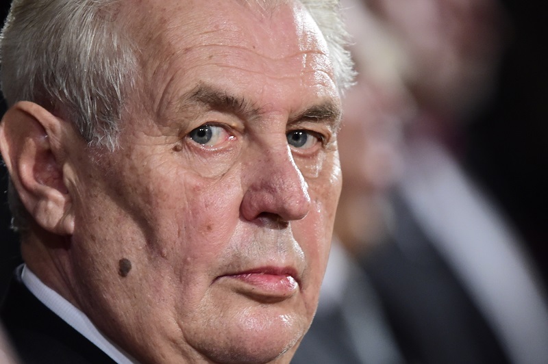 Miloš Zeman. 
