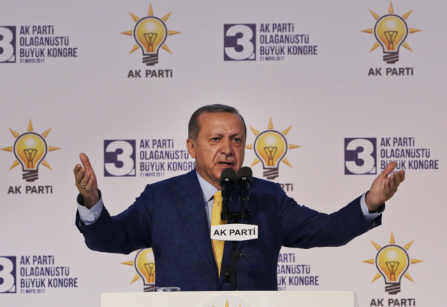 Turecký prezident Recep Tayyip Erdogan.