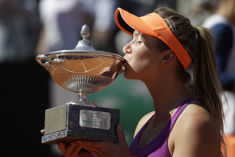 Ruská tenistka Jelena Svitolinová. Ruská tenistka Jelena Svitolinová.