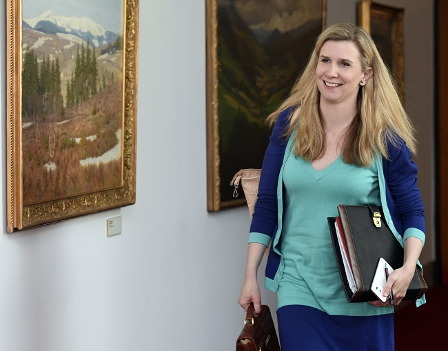 Ministryně školství, mládeže a tělovýchovy Kateřina Valachová.