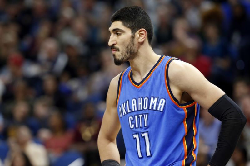 Basketbalista Enes Kanter. 