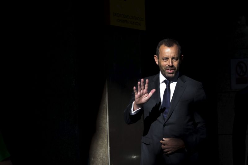Bývalý šéf katalánského klubu Sandro Rosell.