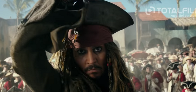 Jack Sparrow v novém dílu Piráti z Karibiku: Salazarova pomsta. 