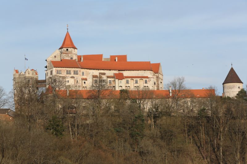 Hrad Pernštějn.
