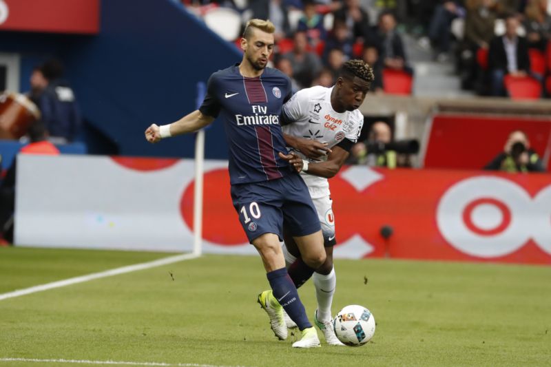 Fotbalista PSG Javier Pastore (ilustrační foto).