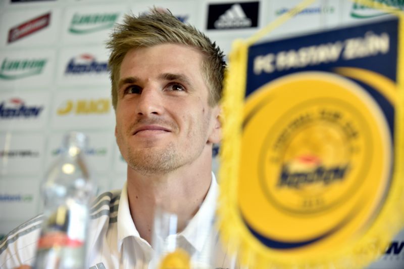 Zlínský fotbalista Jakub Jugas. Zlínský fotbalista Jakub Jugas.