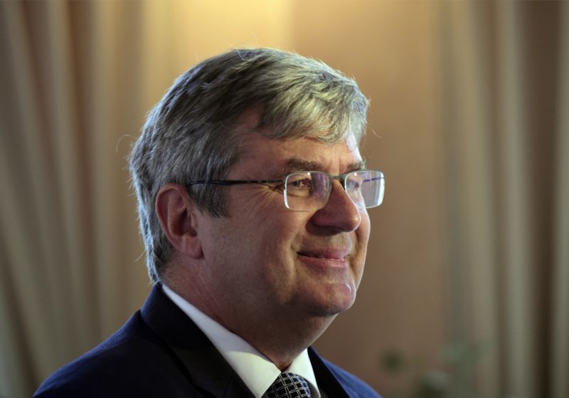 Český sportovní funkcionář Miroslav Jansta. 