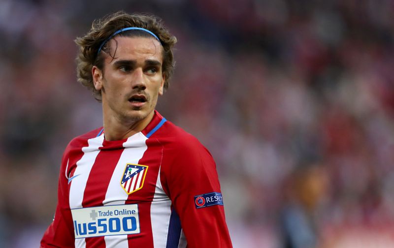 Francouzský útočník Antoine Griezmann.