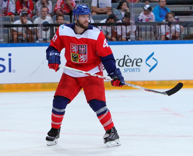 Michal Jordán v dresu české reprezentace. Michal Jordán v dresu české reprezentace.