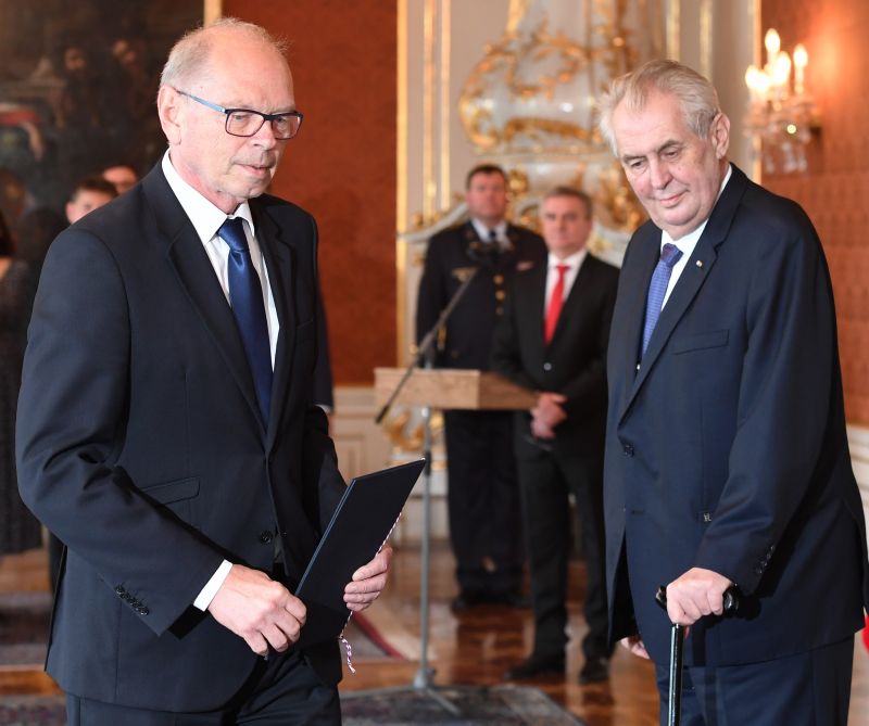Ivan Pilný a Miloš Zeman.