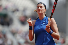 Takto se Petra Kvitová radovala z vítězného míče na loňském French Open. Předvede podobné gesto i na letošním?
