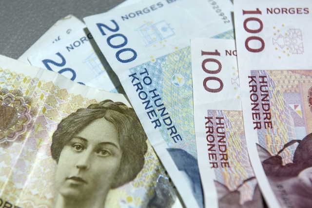 Norská koruna.