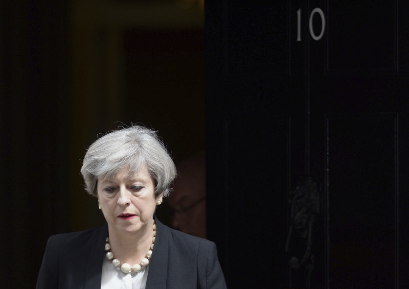 Britská premiérka Theresa Mayová.