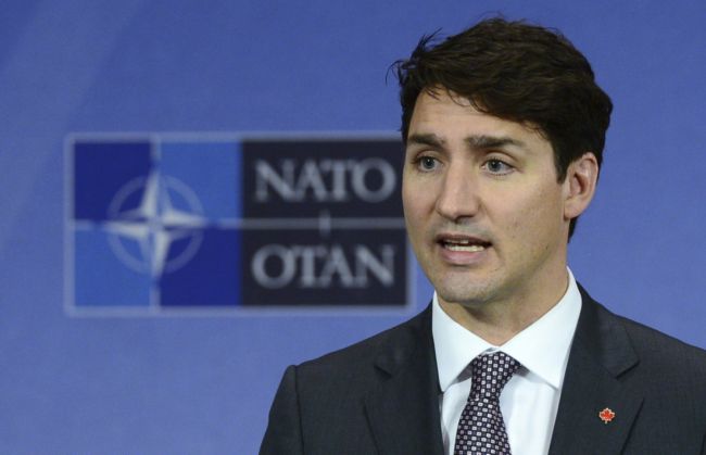 Kanadský premiér Justin Trudeau.