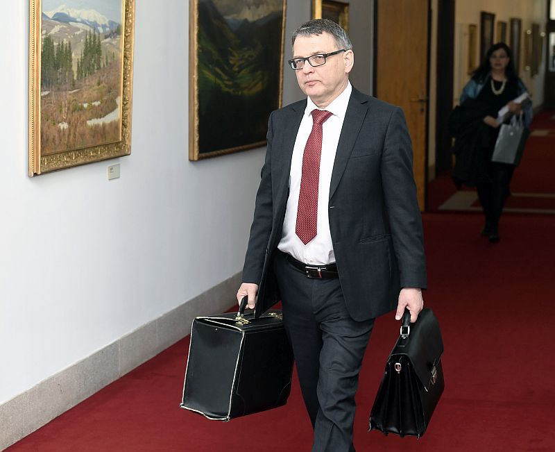 Ministr zahraničí Lubomír Zaorálek. 